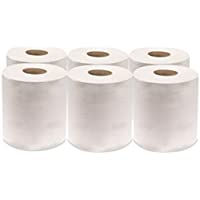 Rollo de Papel Cheminé | Papel secamanos. Uso profesional- alta resistencia y gran absorción.Pack de 6 Uds. 2700 hojas